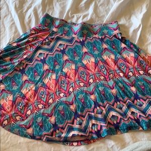 Multicolored skirt